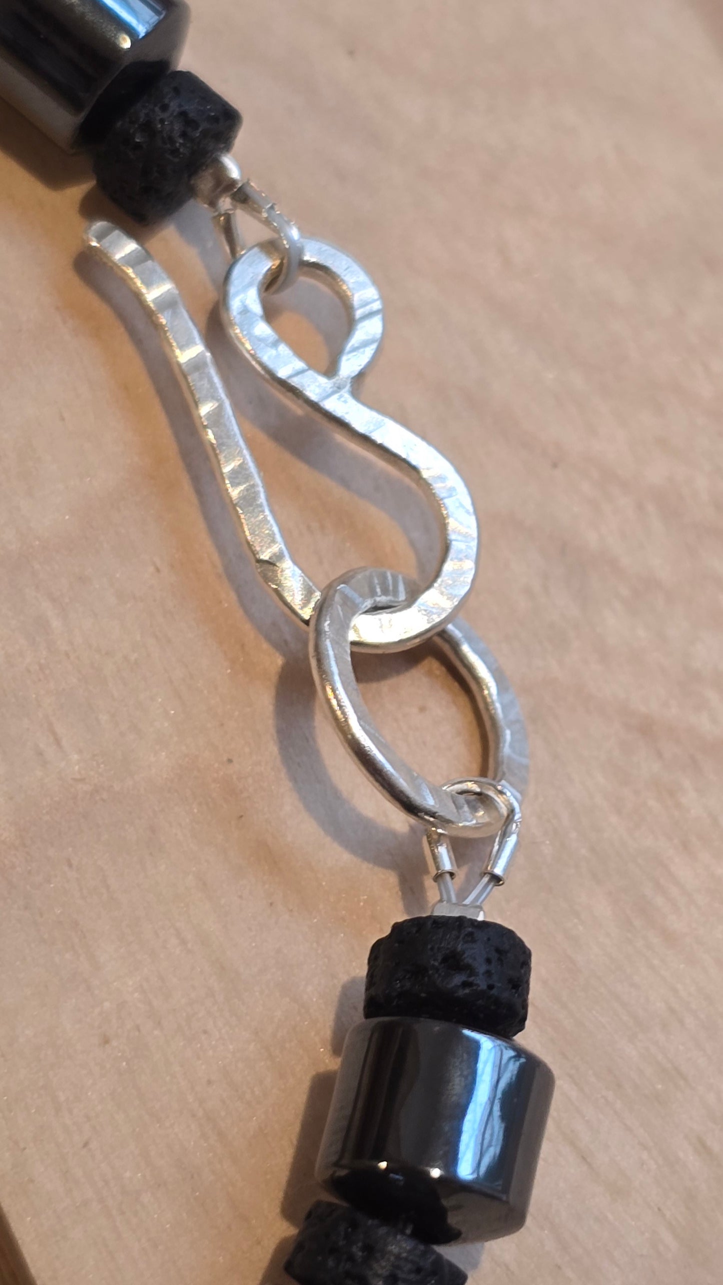 Pulseira Hematite e Lava