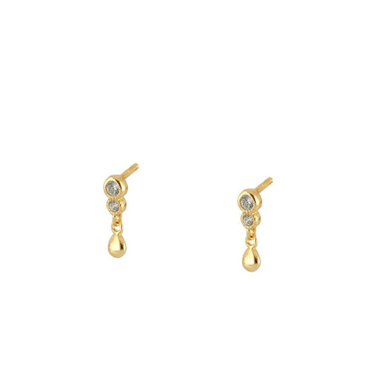 Mini Teardrop Gold