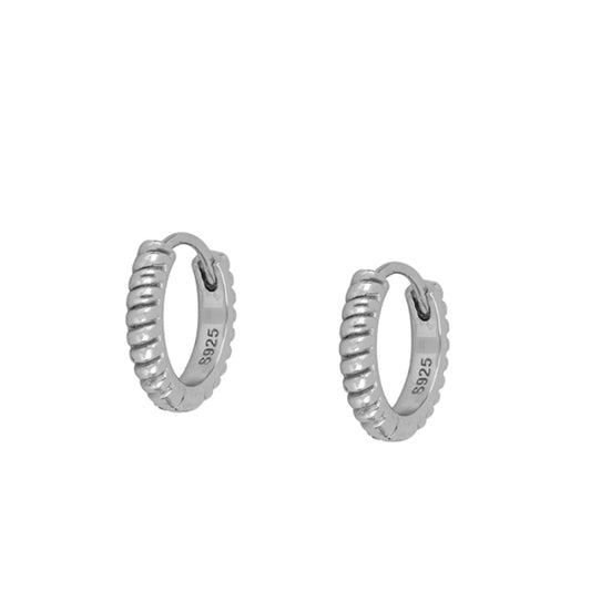 Torcidinhas 14 mm Prata